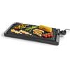 GOURMETmaxx Griglia elettrica da tavolo, senza fumo, 2200 W, piastra con 2 superfici e rivestimento antiaderente per una facile pulizia, barbecue con regolazione continua della temperatura