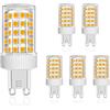 MENTA Lampadine LED G9 10W Equivalente a 80W, 800Lm, Non Dimmerabile, Luce Bianca Calda 3000K, 220-240 VAC, Risparmio Energetico Lampadine LED, Mais, Nessun Sfarfallio, Φ22*58mm, 5 pezzi