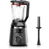 Bosch MMB6652B Frullatore, 1800 W, 6 Lame in Acciaio Inox, Caraffa 3L, Nero