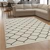 Paco Home Tappeto Salotto Moderno Soggiorno Lavabile In Lavatrice Motivo Scandinavo Motivo Boho, Dimensione:120x160 cm, Colore:Antracite 5