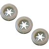 bdfndjnm Set di accessori da 3 pezzi con diametro interno di 40 mm, coperchio a forma di fiocco di neve e coperchio for stampo, adatto for macchine for gelato soft
