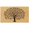 UNICRAFTALE 1 pezzo tappeto di benvenuto albero della vita zerbino in fibra di cocco esterno per ingresso antiscivolo per decorazione interna esterna casa bagno 76 x 43 cm