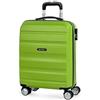 ITACA Bagaglio a mano rigido leggero bagaglio a mano 55X40X20 con 4 ruote silenzi