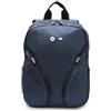 CG Mobile BMW - Zaino da cabina in pelle PU Carbon M Collection 38,1 cm, loghi in metallo, grande zaino da viaggio espandibile approvato per aereo, borsa weekender, uomo e donna, zaino leggero per la
