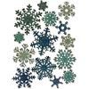 Sizzix Thinlits Fiocchi di Neve di Carta Mini Fustella, Acciaio al Carbonio, Multicolore, 19.1x14.4x0.4 cm