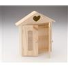 Glorex Cassetta Portachiavi, Pino FSC, Legno, Naturale, 26,5 x 19 x 4,5 cm