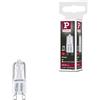 Paulmann 84400 Lampadina alogena con attacco a baionetta forno G9 25W 225lm dimmerabile 13mm chiaro 230V vetro 2700K - bianco caldo