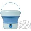 Generic Lavastoviglie Mini Pieghevole Portatile da 5L Senza Idraulica con Display