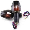 AMYALIN Frecce Moto Per CB900F Per Hornet 900 919 2002-2007 Indicatore Di Direzione Per Moto(Smoke)
