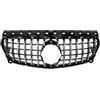 DZSFDGDDFGD Griglia Radiatore Per Mercedes Per Benz C117 W117 Per CLA 2014-2019 220 260 180 200 Griglia Aspirazione Anteriore Kit Carrozzeria Paraurti Inserti In Maglia Rete Anteriore(Silver4)