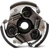 SCTTJSIXZ Minimoto a benzina da 47 cc e 49 cc, mini moto da cross, 2 tempi, in alluminio, complete di molle for frizione, quad, ATV e motocicletta.(With grooves)