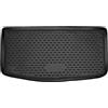 J&J AUTOMOTIVE Vasca Bagagliaio in TPE Gomma per Kia Picanto Dal 2017, Non Dal Piano Variabile, Proteggi Baule con Bordo Alto 3-5 cm, Antiscivolo, Colore Nero, Premium