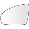 SENZEAL Vetro dello Specchietto Lato Guida Riscaldato con Piastra Portante per Smart Fortwo 2007-2014 A4518100716 (Sinistro)