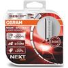 OSRAM XENARC NIGHT BREAKER LASER D2S Next Generation, +200% di luce, bulbo HID allo xeno, lampada a scarica, 66240XNN-HCB, scatola doppia (2 lampade)
