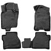 Element Tappetini in gomma 3D su misura per NISSAN Navara 2015-> pick-up 4pez.