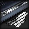 WENINETIES 4 Pezzi Battitacco Adesivi in Acciaio Inox per VW Golf 8 8.5 2020-2024 2025, Accessori Styling Dll'auto Protezioni Per Davanzali Per Porte Auto,C