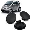 Generico 3 Tappi Copri Foro Paraurti Compatibili con Fortwo 450 2000-2007 Nero Opaco | Kit 3 Pezzi Anteriore e Posteriore | Made in Italy Ricambio compatibile Nero