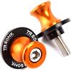TREONK Supporti per Forcellone Posteriore - M8 Supporti Cavalletto Alluminio per Z900 2017-2024 Z900RS 2018-2024 Z650 2017-2024 Versys 650 2015-2019 Ninja 400 2018-2019 DL650 V-Strom 650 SV650