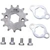 Trkimal, pignone anteriore per moto, passo 428, 13 denti, 20 mm, ricambio per Dirt Pit Bike, Mini Bike, TaoTao, Roketa, Coolster, Sunl, Lifan, Loncin, ATV, Quad, ciclomotore a 4 ruote da 50cc, 70cc