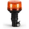 Yuanjoy, LED luce girevole arancione, 6 modalità lampeggianti e 4 modalità rotanti, 2 crociera, 12V-24V DC, IP67 per auto, UTV, trattore, carrello elevatore, carrello da golf