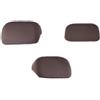 Blausky 2 coprisedili universali per poggiatesta auto, antipolvere, lavabile, per poggiatesta, elasticità, per auto, stile sedile posteriore, 20 x 22 cm, caffè