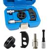 JEUCLEL Kit di tenuta per albero motore da 4 pezzi, compatibile con BMW Mini B37 B38 B47 B58 1.2L 1.5L 2.0L, per ruotare l'albero motore e fissare il volano, strumento rotante dell'albero motore e set