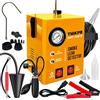 THIKPO Rilevatore di Perdite per Auto con Pompa Aria Integrata - Macchina del Fumo Professionale per Test EVAP, Vuoto, Carburante, Tubi e Diagnostica Perdite per Veicoli 12V DC
