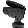 AUTO-STYLE Bracciolo in finta pelle - scorrevole compatibile con Alfa Romeo Giulietta 2010-