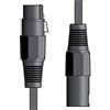 Citronic Cavo Premium XLR maschio a XLR femmina Nero 3.0m