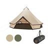 Grand Canyon INDIANA 10 - tenda rotonda per 10 persone | tenda famiglia, tenda gruppo, tenda piramidale, tipi | Mojave Desert (beige)