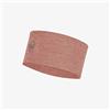 Buff Peso medio lana merino tubolare in legno di rosa melange unisex taglia unica