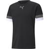 Puma teamRISE Jersey CE, Maglie Uomo, Puma Black-Smoked Pearl-Puma White,