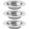 WDCSOEH 3 Filtri Scarico Acciaio Inox Universali Lavello Cucina Doccia
