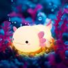 GIACOMO Luce Notturna Axolotl, Luce Notturna per Bambini, Lampada Notturna USB Ricaricabile Dimmerabile con Timer, Regali di Compleanno di Natale