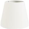 ledscom.de Paralume, lino, tessuto, tessuto, bianco, 200mm Ø