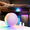 Yeelight luci notturne ricaricabili con sensore di movimento, RGB e bianco caldo, 750 mAh, senza fili, tipo C, luce notturna a LED per bagno, corridoio, camera