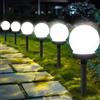 YeahBoom 6 lampade solari per esterni a sfera, luce solare da giardino, luce impermeabile per terrazze, marciapiedi, cortile, decorazione
