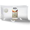 BEFA NATUR - prodotto in Germania, cuscino in piume 40x80 cm con 100% piume, adatto per allergici (Nomite), certificato Öko-Tex 100 Classe 1, standard EN 12934, Downpass (2 pezzi)