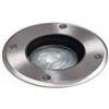 LEDKIA LIGHTING LEDKIA Segnapasso Circolare Incasso a Terra per GU10 Inox Argento