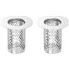 QUARKZMAN 2 Pcs Filtro per Scarico Doccia 2'x 2 Filtro per Scarico
