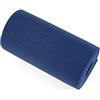 ELSKBRUN Fascia elastica colorata da 2 metri e 10cm, morbida fettuccia in gomma elasticizzata per vestiti, accessori per cucito fai da te, Blu navy, 10cm