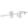 Deco-Raum Asta per tendine, 1 pezzo, estensibile, bianco, lunghezza 50-80 cm con gancio girevole per telaio della finestra 10-27mm, asta per vetro ovale, asta per tende senza forare