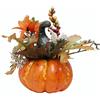 jiuzcare Zucche Artificiali Halloween Zucche Simulazione Zucche Foglie D'acero Set Di Artificiali Per Halloween Zucche Schiuma Artificiale Zucche Decorazioni Per Halloween Thanksgiving, Green Pumpkin