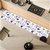 Comart - Tappeto Cucina Malaga - PVC Impermeabile - 55x270 cm Lavanda