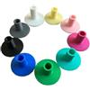 Farbwuselei Set di 10 supporti per torcia da giardino, multicolore, per fai da te, rosa, blu, verde, viola, nero, bianco, set da 10 (bianco)