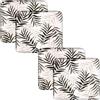 UWOBTN 1/2/4 Piezas Copri Cuscino Divano Esterni Impermeabile, Fodere per Seduta Patio con Cerniera Rimovibili Copriseduta per Interni ed Esterni, Patio, Giardino Mobili in Rattan(A32,50x50x5cm(4pcs))