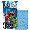 BrandMac Avengers Set 3 Pezzi 140x200 + Federa 65x65 + Lenzuolo Captain America Hulk