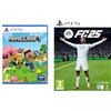 Mojang Studios Minecraft - PS5 + EA SPORTS FC 25 Standard Edition PS5 | Videogiochi | Italiano (Audio Inglese)