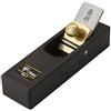 KAKURI 41650 - Pialla in ebano, per lavori artigianali, con custodia, n. 1, piatto, 18 mm, mini cana, fai da te, fai da te, fai da te, fai da te, lavorazione del legno, utensile da taglio, aereo