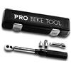 PRO BIKE TOOL Set di chiavi dinamometriche a clic da 3/8 da 10 a 60 Nm - Kit di manutenzione per bici da strada e mountain bike - Include adattatori da 1/2 e 1/4